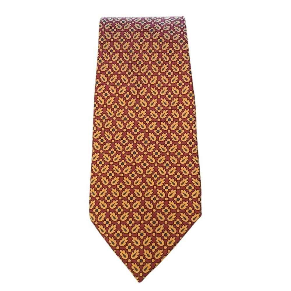 Vintage Burberrys of London Silk Tie Old Money Preppy Heritage